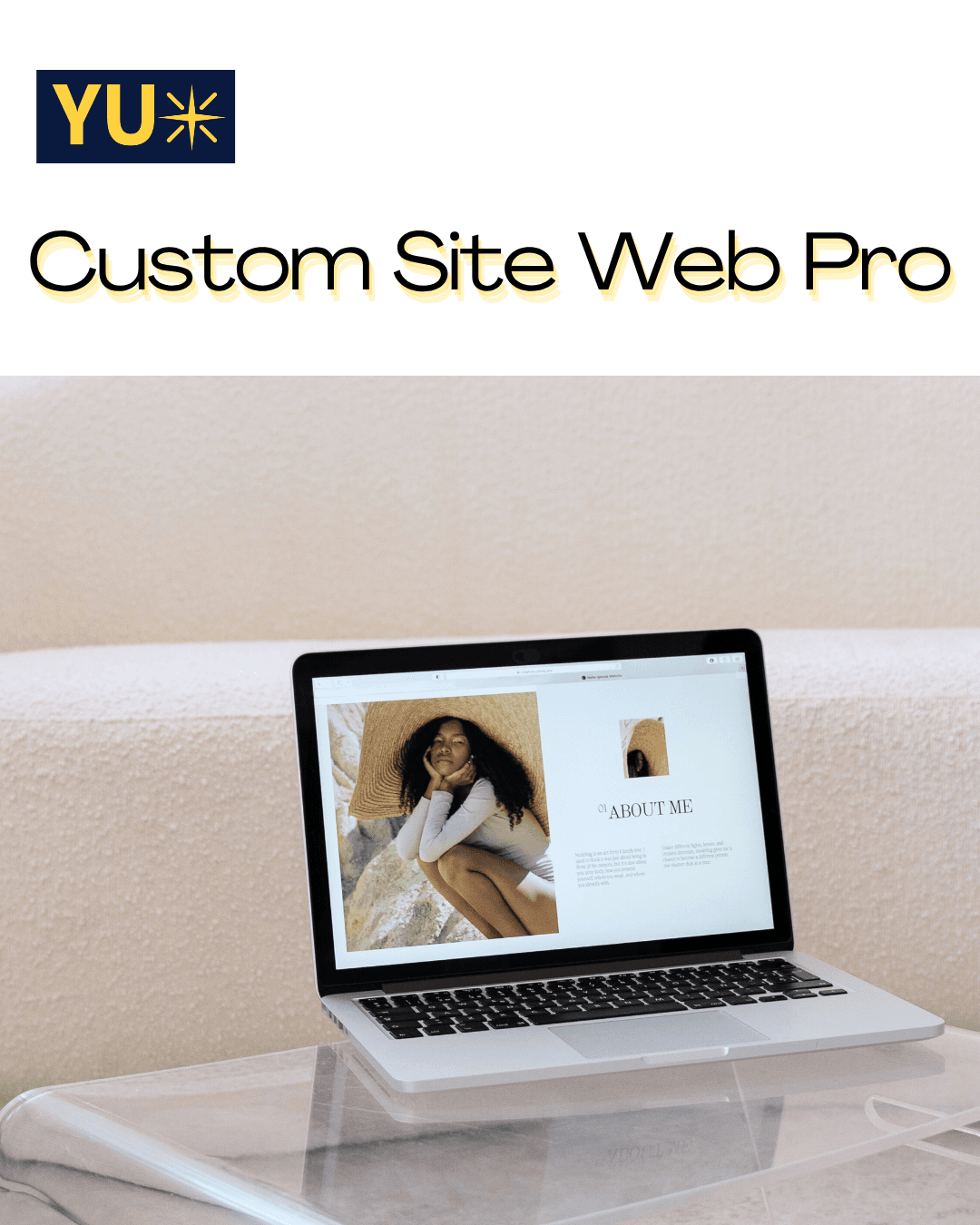 Site vitrine réalisé pour le salon Salima Beauté